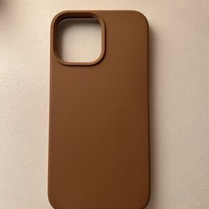 iPhone 13 Pro Max Brown Silicone Case